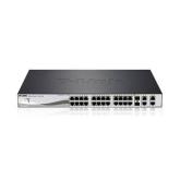 Switch D-Link DES-1210-28P, 24 porturi