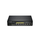 Switch DLink DGS-1008P/E, 8 porturi (4 PoE)