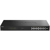 Switch DLink DGS-1018P, 16 porturi, PoE