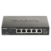 Switch DLink DGS-1100-05PDV2, 5 porturi (2 PoE)