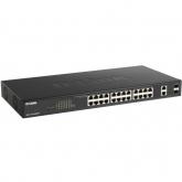 Switch D-Link DGS-1100-26MPV2, 24 porturi, PoE