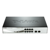Switch D-Link DGS-1210-08P, 8 porturi, PoE