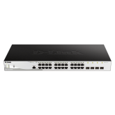 Switch DLink DGS-1210-28P/ME, 24 porturi, PoE