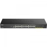 Switch D-Link Gigabit DGS-1250-28X, 24 porturi