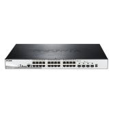 Switch DLink DGS-1510-28XMP, 24 porturi, PoE