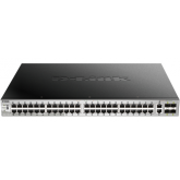 Switch DLink DGS-3130-54PS, 48 porturi, PoE