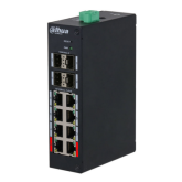 Switch Dahua DH-HS4412-8ET-120, 8 porturi