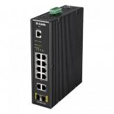 Switch D-Link DIS-200G-12PS, 10 porturi
