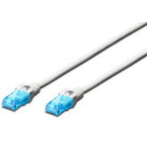 Patch Cord Digitus by Assmann DK-1512-030/WH, U/UTP, Cat5e, 3m, White