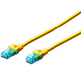 Patch Cord Digitus by Assmann DK-1512-100/Y, U/UTP, Cat5e, 10m, Yellow