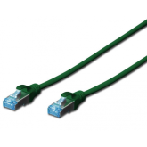 Patch Cord Digitus by Assmann DK-1531-010/G, SF/UTP, Cat5e, 1m, Green