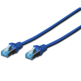 Patch Cord Digitus by Assmann DK-1532-010/B, SF/UTP, Cat5e, 1m, Blue