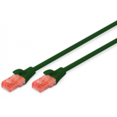 Patch Cord Digitus by Assmann DK-1612-050/G, U/UTP, Cat6, 5m, Green