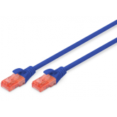 Patch Cord Digitus by Assmann DK-1617-020/B, U/UTP, Cat6, 2m, Blue