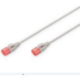Patch Cord Digitus by Assmann DK-1617-030S, U/UTP, Cat6, 3m, Gray