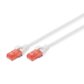 Patch Cord Digitus by Assmann DK-1617-050/WH, U/UTP, Cat6, 5m, White