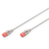 Patch Cord Digitus by Assmann DK-1617-050S, U/UTP, Cat6, 5m, Gray