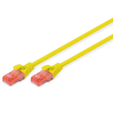 Patch Cord Digitus by Assmann DK-1617-100/Y, U/UTP, Cat6, 10m, Yellow