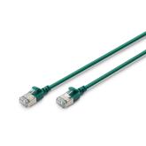 Patch Cord Digitus by Assmann DK-1632-A-020S-G, F/FTP, Cat. 6a, 2 m, Green