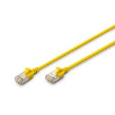 Patch Cord Digitus by Assmann DK-1632-A-050S-Y, F/FTP, Cat. 6a, 5 m, Yellow