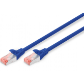 Patch Cord Digitus by Assmann DK-1644-005/B, S/FTP, Cat6, 0.5m, Blue