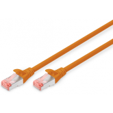 Patch Cord Digitus by Assmann DK-1644-005/OR, S/FTP, Cat6, 0.5m, Orange