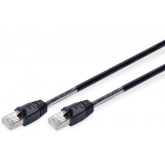 Patch Cord Digitus by Assmann DK-1644-010/BL-OD, S/FTP, Cat6, 1m, Black