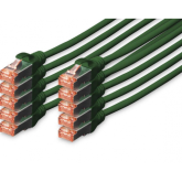 Patch Cord Digitus by Assmann DK-1644-020-G-10, S/FTP, Cat6, 2m, Green, 10buc