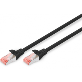 Patch Cord Digitus by Assmann DK-1644-050/BL, S/FTP, Cat6, 5m, Black