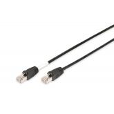 Patch Cord Digitus by Assmann DK-1644-100/BL-OD, S/FTP, Cat6, 10m, Black