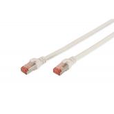 Patch Cord Digitus by Assmann DK-1644-100/WH, S/FTP, Cat6, 10m, White
