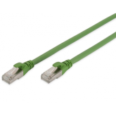 Patch Cord Digitus by Assmann DK-1644-A-PUR-030, S/FTP, Cat6a, 3m, Green