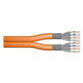 Cablu de retea Digitus by Assmann DK-1743-VH-D-1, S/FTP, Cat7, 100m, Orange