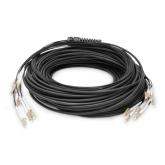 Patch Cord Fibra Optica Digitus by Assmann DK-24338U030BK-BBB, Multi-Mode, OM4, Duplex LC/UPC - Duplex LC/UPC, 30 m