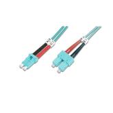 Patchcord Fibra Optica Digitus, LC / SC, 1m, Blue