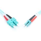 Patch Cord Fibra Optica Digitus by Assmann DK-2532-05/3, Multi-Mode, OM3, Duplex LC - Duplex SC, 5 m