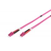 Patch Cord FO Digitus by Assmann DK-2533-01-4, LC - LC, 1m, Erika Violet