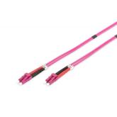 Patch Cord Fibra Optica Digitus by Assmann DK-2533-02-4, Multi-Modem OM4, Duplex LC - Duplex LC, 2 m