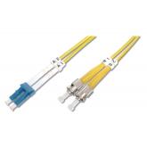 Patchcord Fibra Optica Digitus by Assmann DK-2931-05, LC - ST, 5m, Yellow