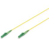 Patch Cord Fibra Optica Digitus by Assmann DK-2933-15-APC-SX, Single-Mode, OS2, LC/APC - LC/APC, 15 m