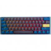 Tastatura Ducky One 3 Daybreak Mini Cherry MX Blue, RGB LED, USB, Multicolor