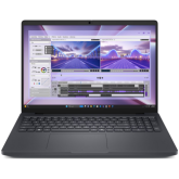 Laptop Dell Pro Max 16 MC16250, Intel Core Ultra 7 265H, 16 inch, RAM 32GB, SSD 1TB, nVidia RTX PRO 1000 8GB, Windows 11 Pro, Magnetite