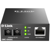Convertor Media DLink DMC-G02SC 1GB, RJ45 - SFP