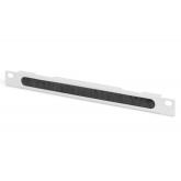 Sistem management cabluri Digitus by Assmann DN-10 ORG-1/2U, 10inch, Light Grey