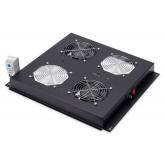 Panou Ventilatie Digitus by Assmann DN-19 FAN-2-B-N, 2 x fan, Black