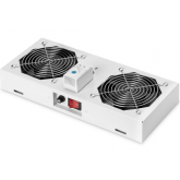 Panou Ventilatie Digitus by Assmann DN-19 FAN-2-WM-T, 2x fan, Light Grey