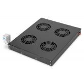 Panou Ventilatie Digitus by Assmann DN-19 FAN-4-HO-SW, 4 x fan, Black