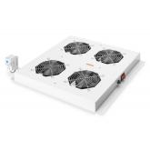 Panou Ventilatie Digitus by Assmann DN-19 FAN-4-N, 4x fan, Light Grey