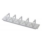 Organizator cabluri Digitus by Assmann DN-19 ORG-2U, 19inch, Light Grey