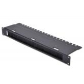 Organizator cabluri Digitus by Assmann DN-19 ORG-3U-SW, 19inch, Black